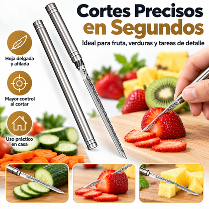 Cuchillo SlimSteel™ | Precisión Compacta Siempre a la Mano