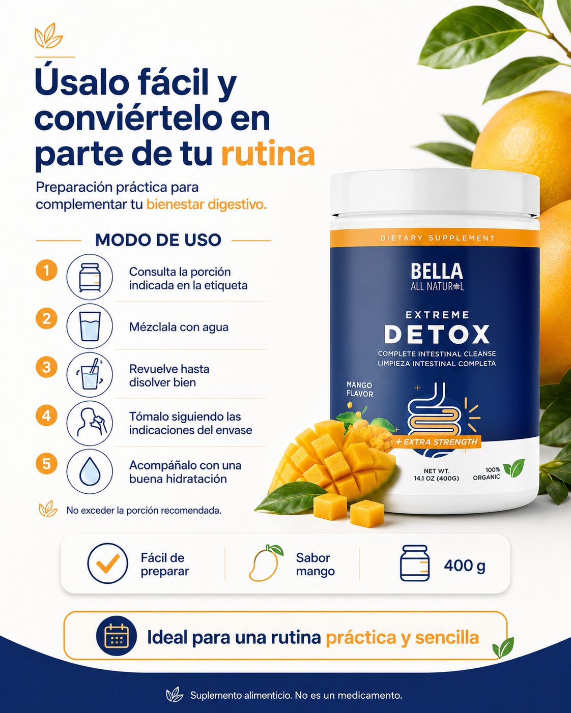 Suplemento Bella Inner Balance 400g