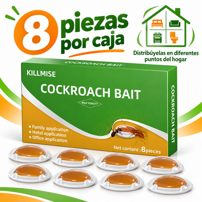 Cebo Anticucarachas y Hormigas | Protección Práctica Para Tu Hogar