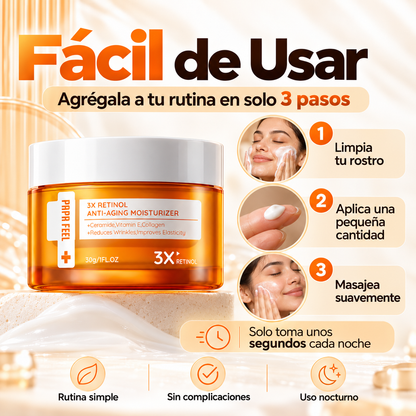 Papa Feel 3X Retinol | Piel Más Lisa y Radiante