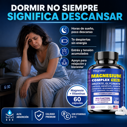 Suplemento Megneta Magnesio Complex 60cp