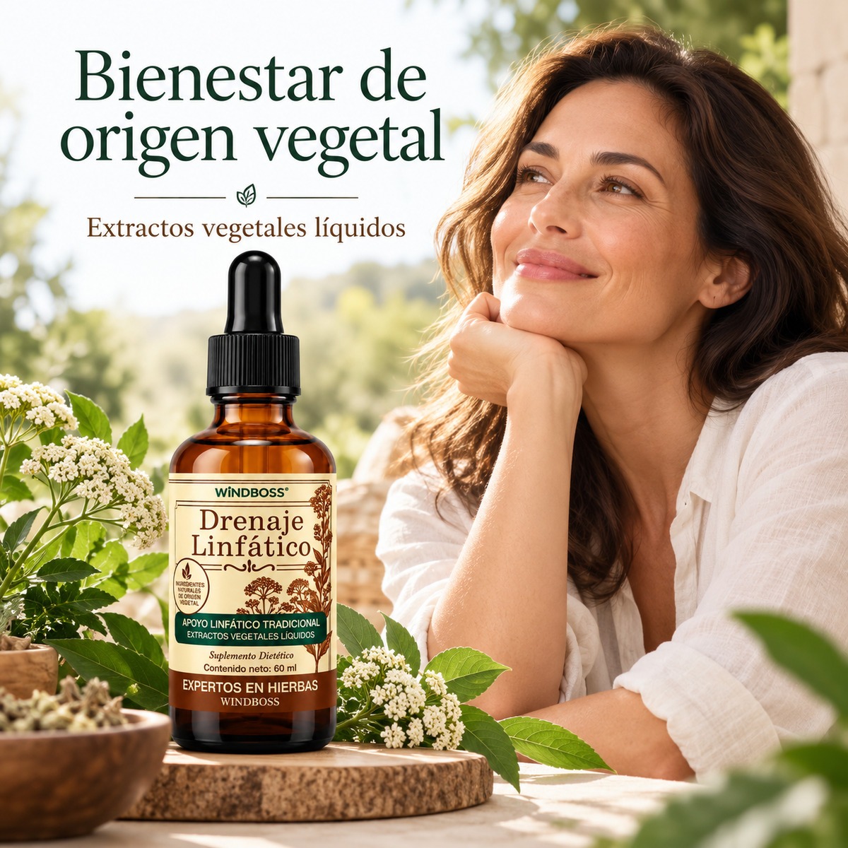 WINDBOSS Drenaje Linfático | Autocuidado de Origen Vegetal