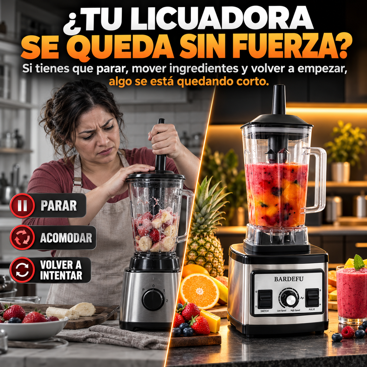 BARDEFU ProBlend | Más Potencia en Tu Cocina