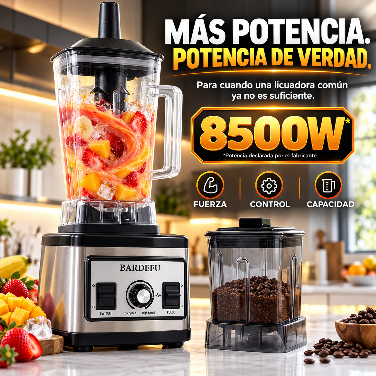 BARDEFU ProBlend | Más Potencia en Tu Cocina