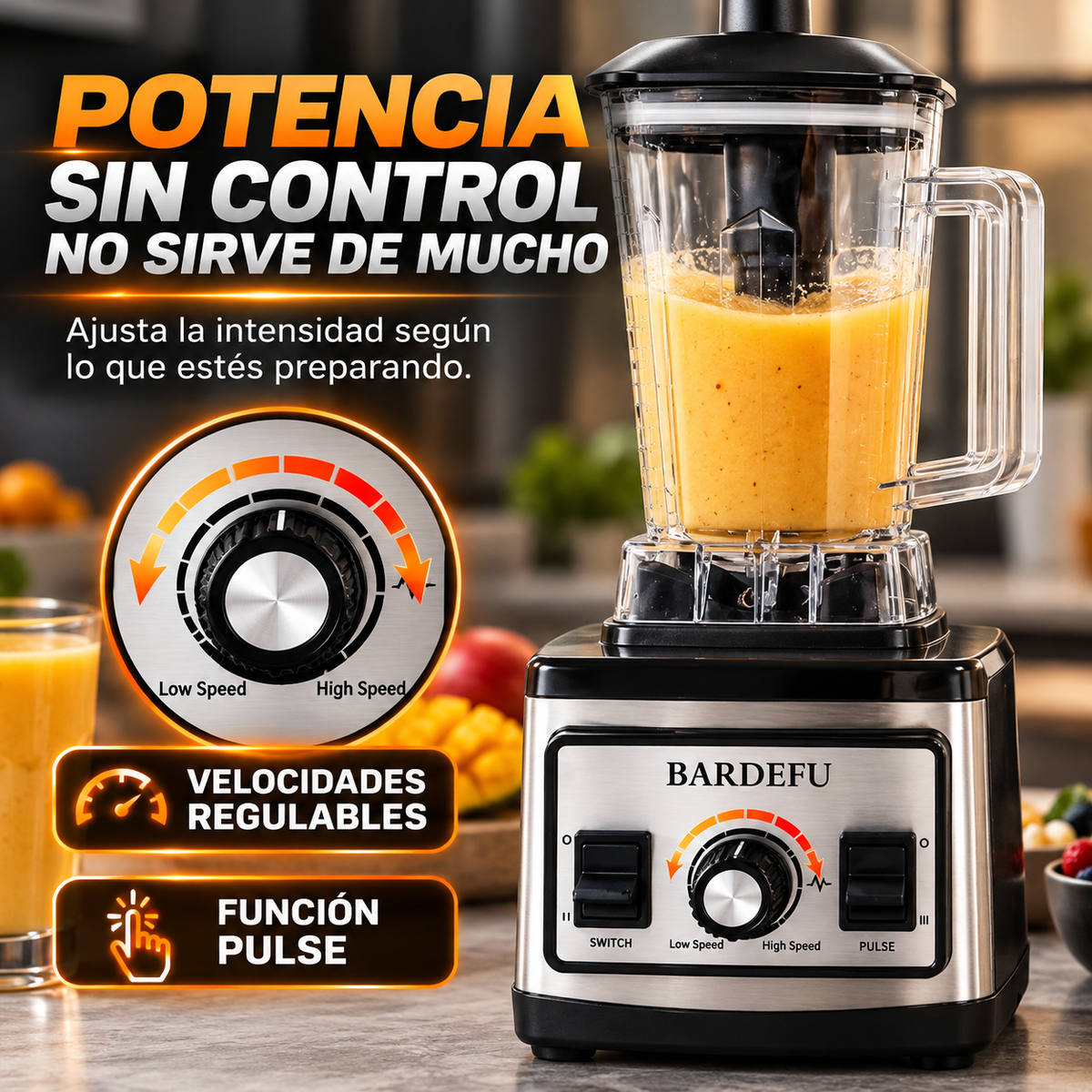 BARDEFU ProBlend | Más Potencia en Tu Cocina